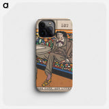 Viennese Café: The Man of Letters - モリツ ユング Phone Case.