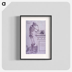 アートポスター-Bone Plate Depiction
 - 国立医学図書館 Poster.