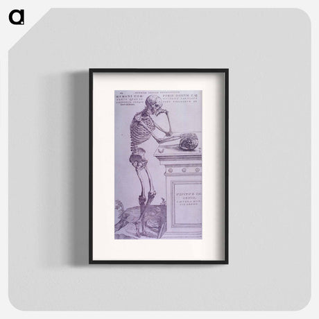 アートポスター-Bone Plate Depiction
 - 国立医学図書館 Poster.