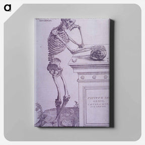 アートパネル-Bone Plate Depiction
 - 国立医学図書館 Canvas.
