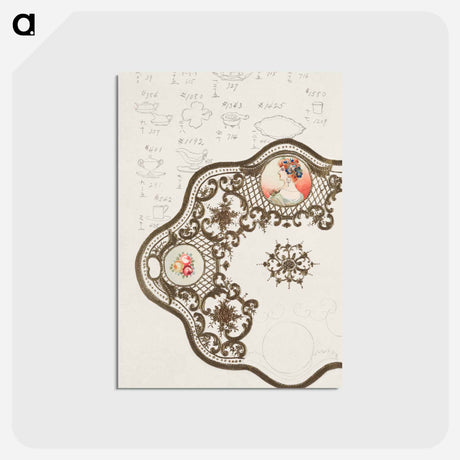 アートポストカード-Platter Design
 - ノリタケ工場 Postcard.