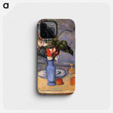 Le Vase bleu - Paul Cezanne Phone Case.