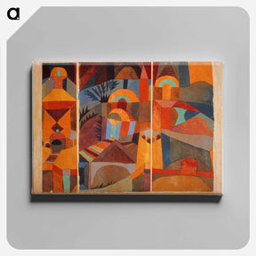 アートパネル-Temple Gardens
 - パウル クレー Canvas.