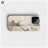 Quilleboeuf - Paul Signac Phone Case.