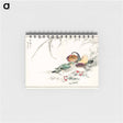 アートメモ帳-Mandarin Duck and Pearl Barley
 - 鳥類図鑑 Memo.