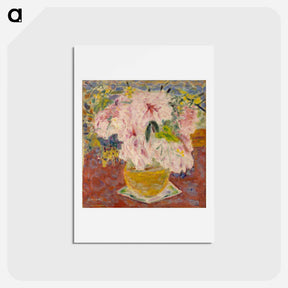 アートポストカード-Pink Bouquet
 - ピエール ボナール Postcard.