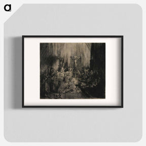 アートポスター-Rembrandt van Rijn's large oblong plate - レンブラント ファン レイン Poster.