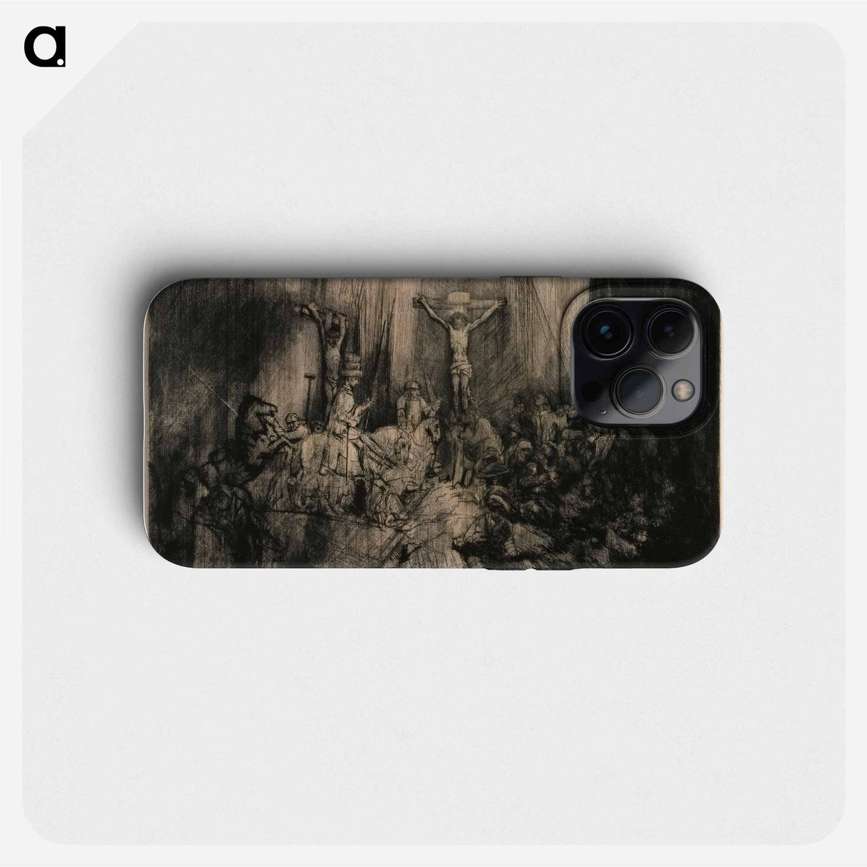 Rembrandt van Rijn's large oblong plate - Rembrandt van Rijn Phone Case.