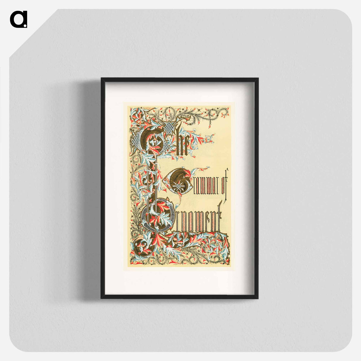 アートポスター-Nineteenth-Century Ornament
 - 装飾の文法 Poster.
