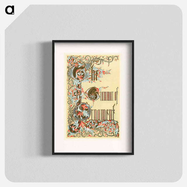 アートポスター-Nineteenth-Century Ornament
 - 装飾の文法 Poster.