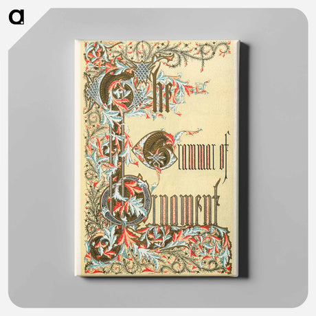 アートパネル-Nineteenth-Century Ornament
 - 装飾の文法 Canvas.