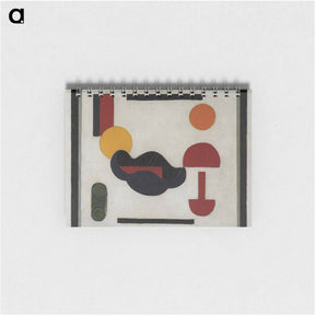 アートメモ帳-Still Life (Composition V) - テオ ファン ドゥースブルフ Memo.