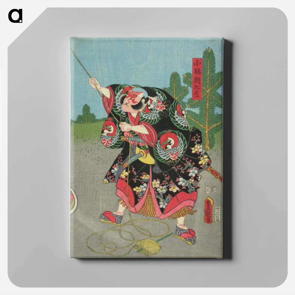 Actor Nakamura Denzo in Azumakagami Soga no Sewagoto
 - 歌川 国貞 Canvas.