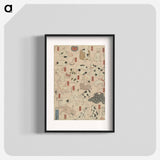 Katten voor de 53 stations van de Tokaido - 歌川 国芳 Poster.