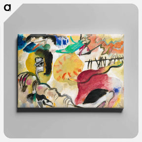 アートパネル-Improvisation 27 (Garden of Love II) - ワシリー カンディンスキー Canvas.