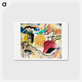 Improvisation 27 (Garden of Love II) - ワシリー カンディンスキー Postcard.