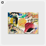 Improvisation 27 (Garden of Love II) - ワシリー カンディンスキー Postcard.