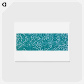 アートポストカード-Indian pattern - ウィリアム モリス Postcard.