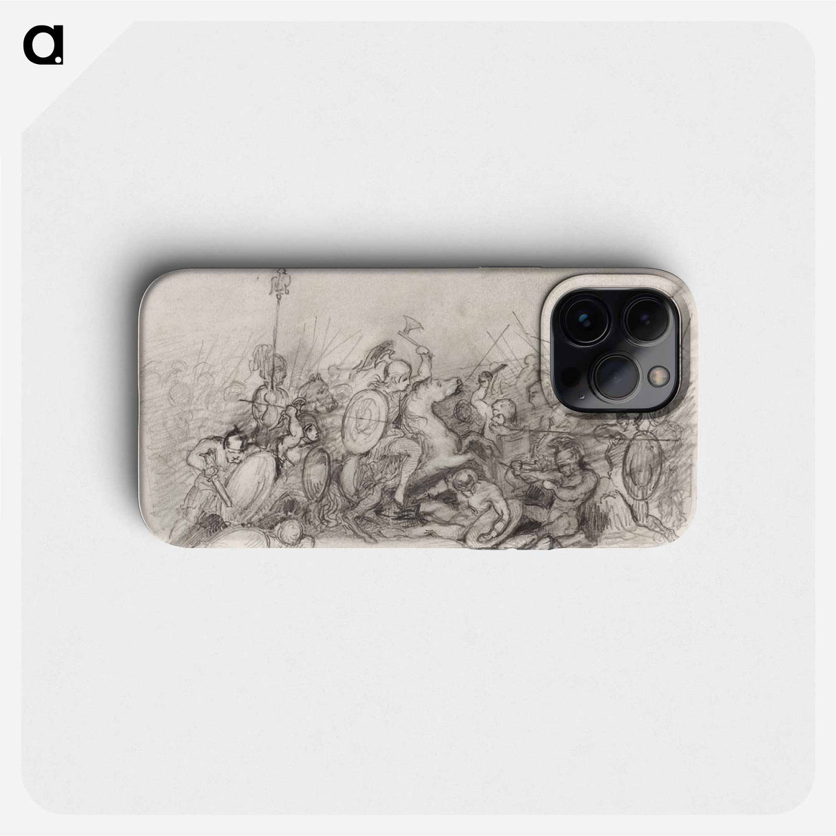Taistelukohtaus - アンダース エクマン Phone Case.