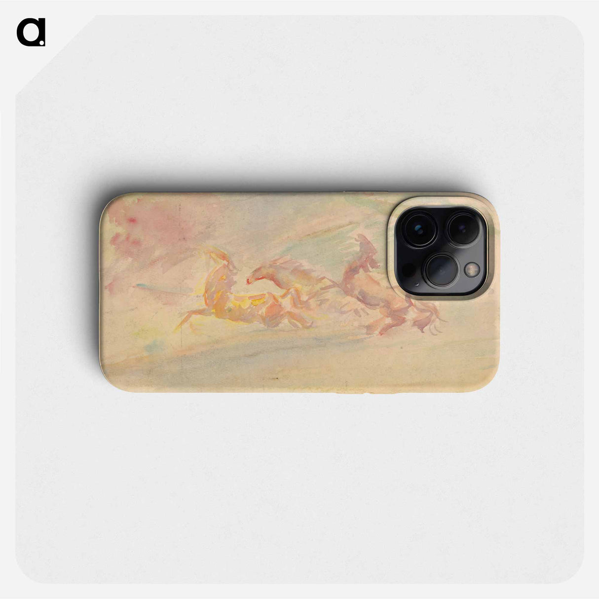 Galloping horses - アーノルド ピーター ワイズ クビンチャン Phone Case.