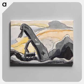 Steam Shovel–Port Washington - アーサー ダヴ Canvas.