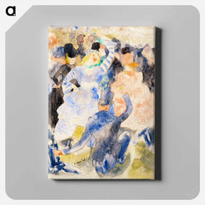 アートパネル-Nana at the Races - チャールズ デムス Canvas.