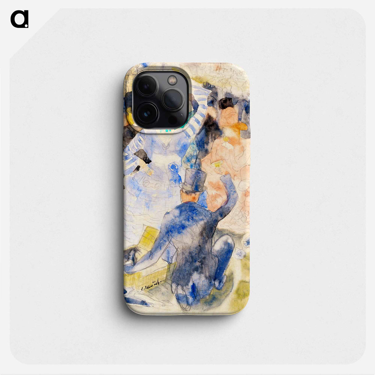 Nana at the Races - チャールズ デムス Phone Case.