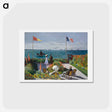 アートポストカード-Garden at Sainte-Adresse - クロード モネ Postcard.