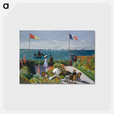 アートポストカード-Garden at Sainte-Adresse - クロード モネ Postcard.