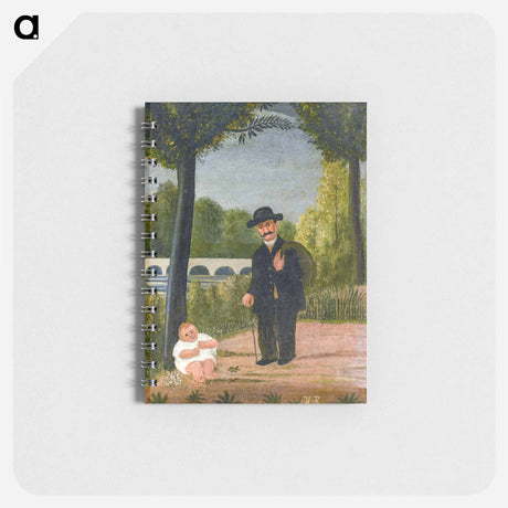 アートメモ帳-Stroller and Child
 - ダラス美術館 Memo.