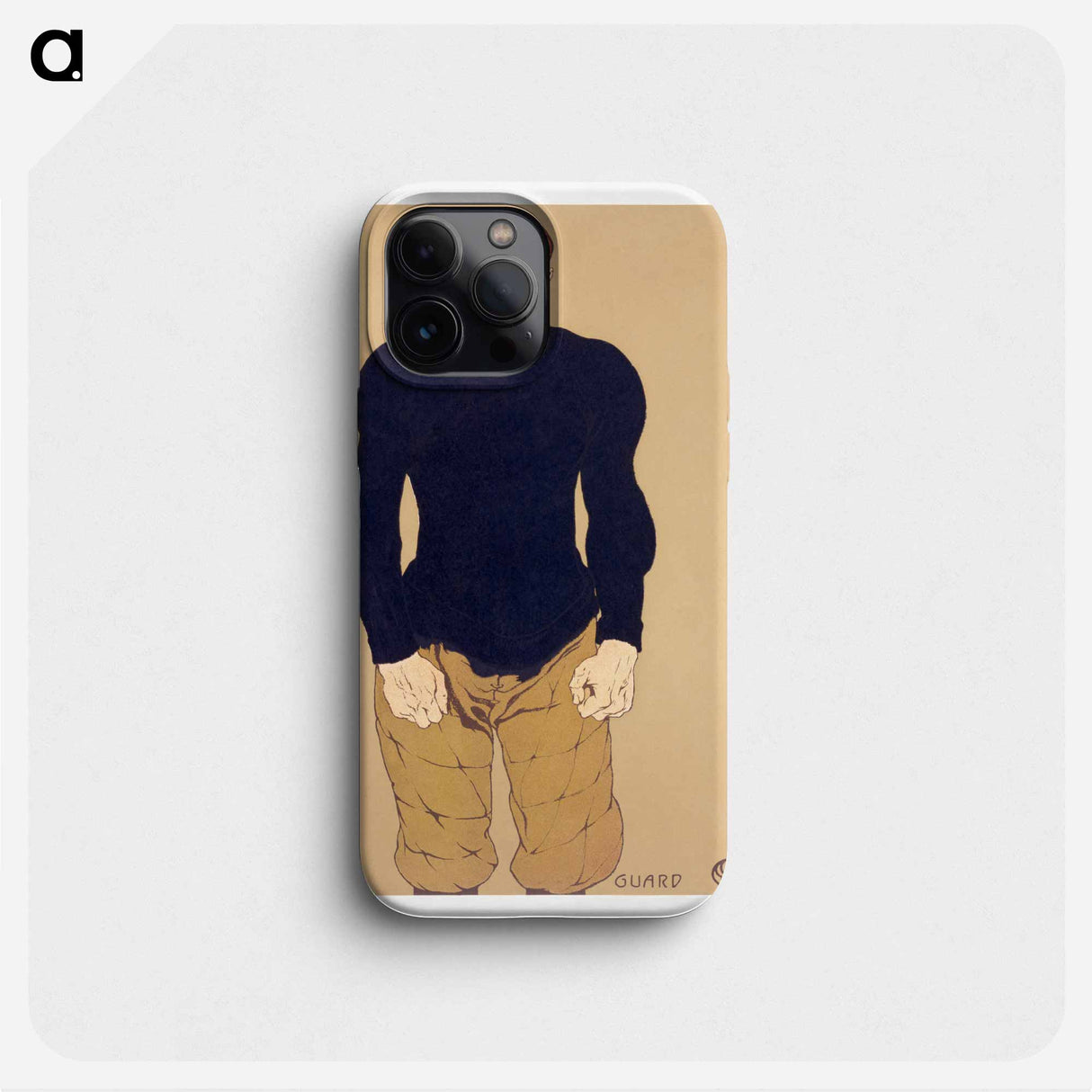 Athlete - Edward Penfield Phone Case.