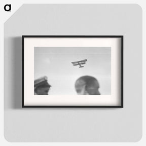 アートポスター-Airplane demonstration above Hendon, London - エリック リー ジョンソン Poster.