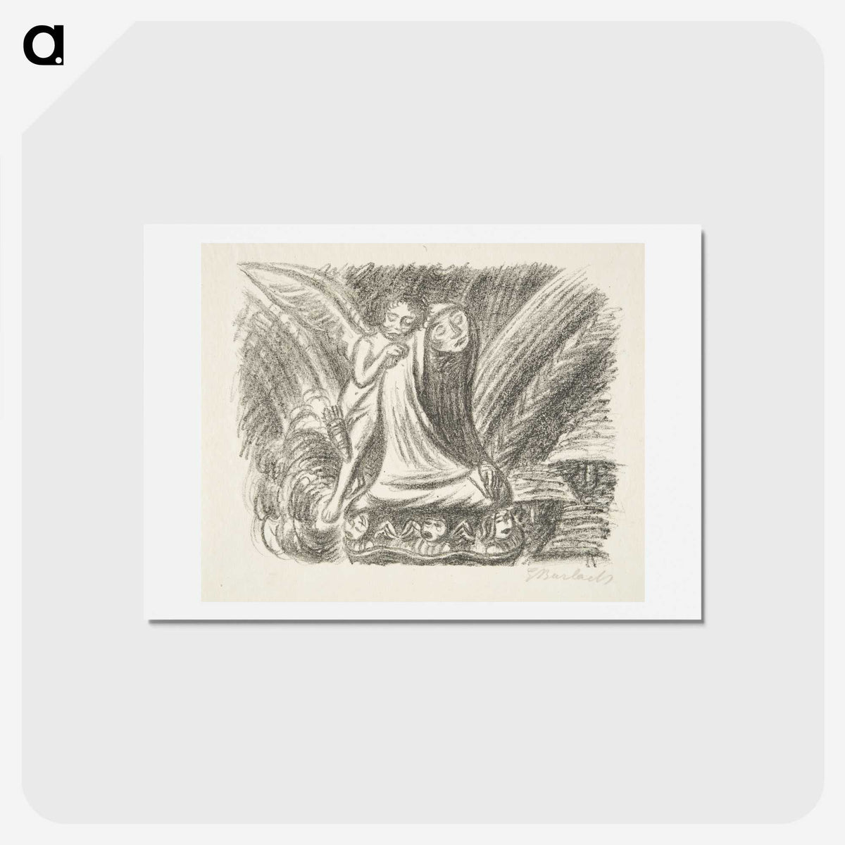 1-46_Ernst-Heinrich-Barlach_hagaki