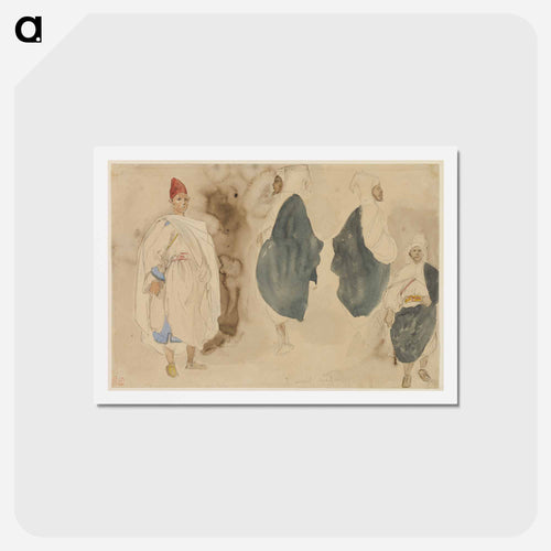 オレンジ - ウジェーヌ ドラクロワ Postcard.