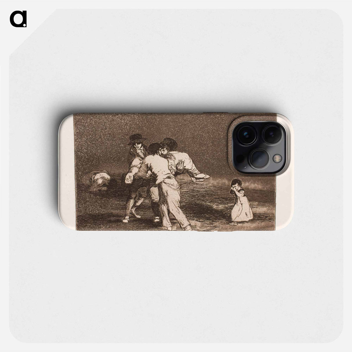 Unfortunate Mother - Francisco de Goya Phone Case.