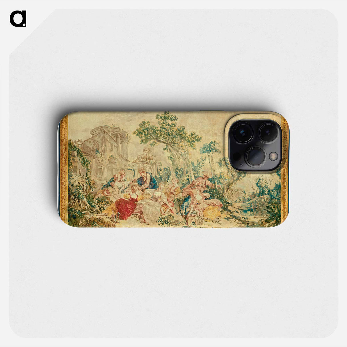 The Bird Catcher - Francois Boucher Phone Case.