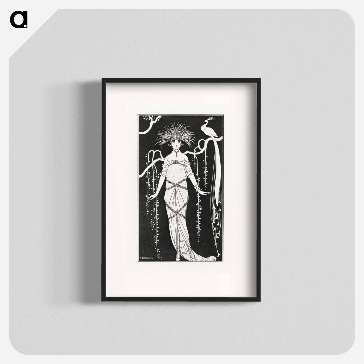 Costumes Parisiens - ジョージ バービエ Poster.