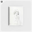 アートメモ帳-Seated Woman with Mirror
 - 橋口 五葉 Memo.