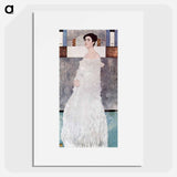 Portrait of Margaret Stonborough-Wittgenstein - Gustav Klimt Poster.