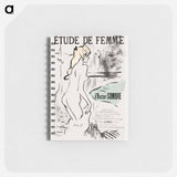 Étude de Femme - アンリ ド トゥールーズ ロートレック Memo.