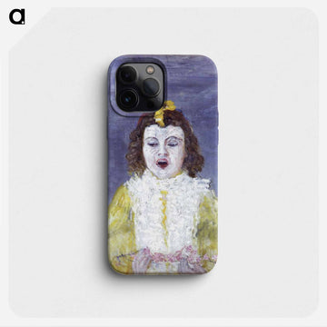 The Girl with Masks - ジェームズ アンソール Phone Case.