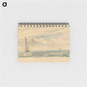 アートメモ帳-Seascape with Two Sail Boats
 - ジョン コンスタブル Memo.