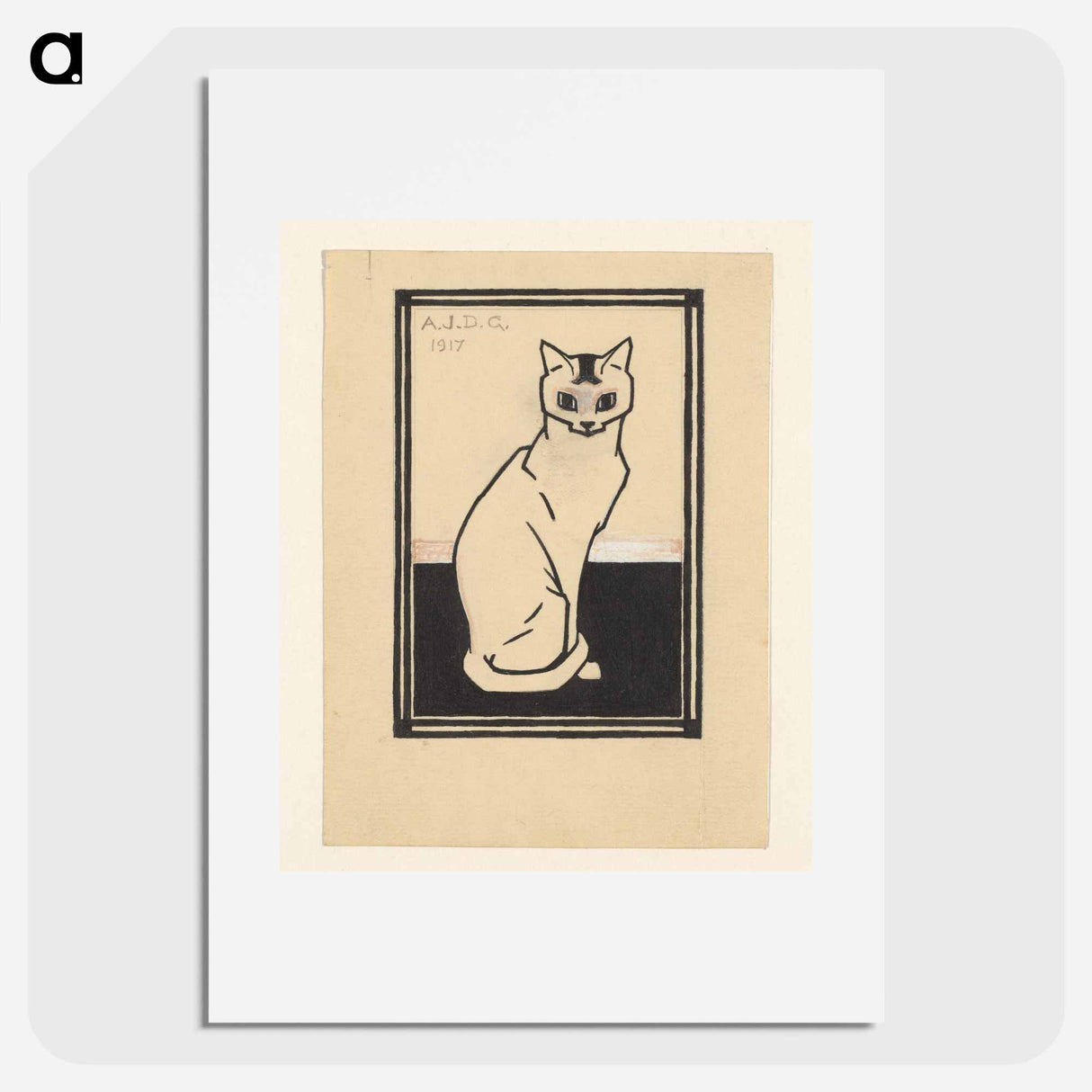 Kat - Julie de Graag Poster.