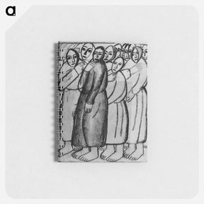 アートメモ帳-Peasant Women in a Church - カジミール マレーヴィチ Memo.
