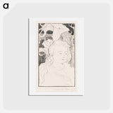 アートポストカード-Pelléas en Mélisande - モーリス ドニ Postcard.