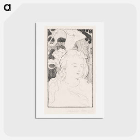 アートポストカード-Pelléas en Mélisande - モーリス ドニ Postcard.