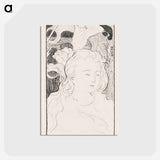 アートポストカード-Pelléas en Mélisande - モーリス ドニ Postcard.