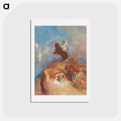 アートポストカード-Apollo - オディロン ルドン Postcard.