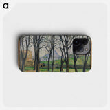 Chestnut Trees at Jas de Bouffan - ポール セザンヌ Phone Case.