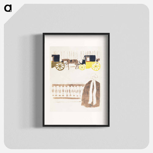 Nursemaids’ Promenade; Frieze of Carriages
 - ピエール ボナール Poster.